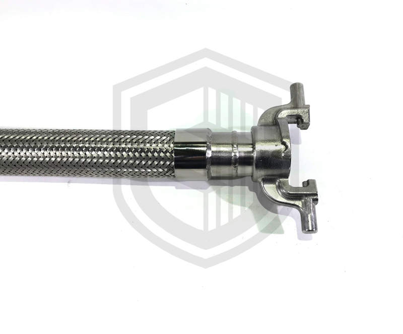 криогенный металлорукав с гайкой РОТ