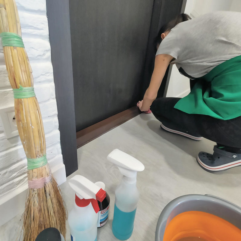 Уборка после ремонта