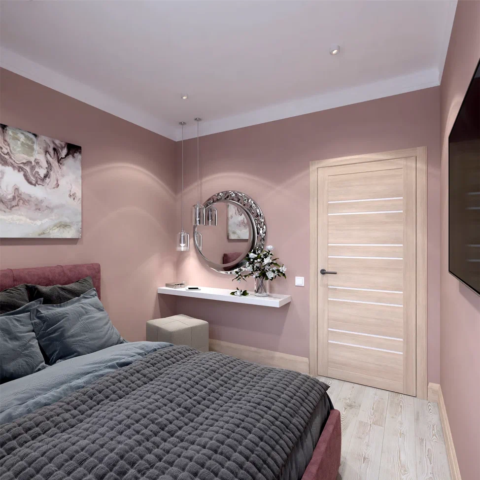 Дверь в спальне